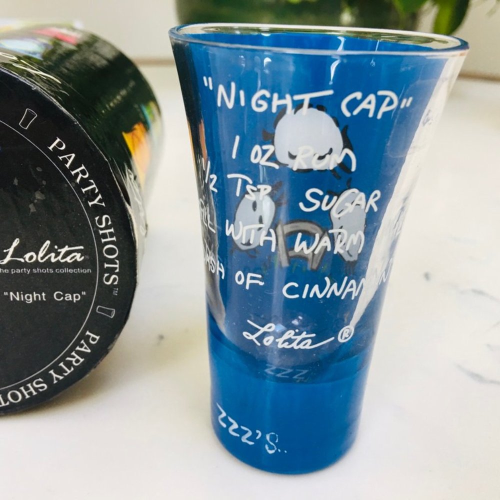 VINTAGE!  Lolita "Night Cap" Shot Glass